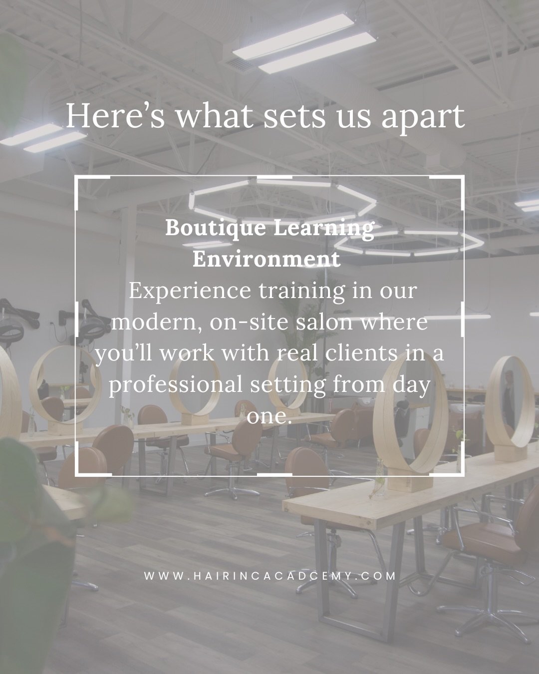 Here&rsquo;s what sets us apart 🪴🪴🪴 Join Hair Inc academy and find out more ! #edmonton#hairschool#beautyschool#barberschool #findme