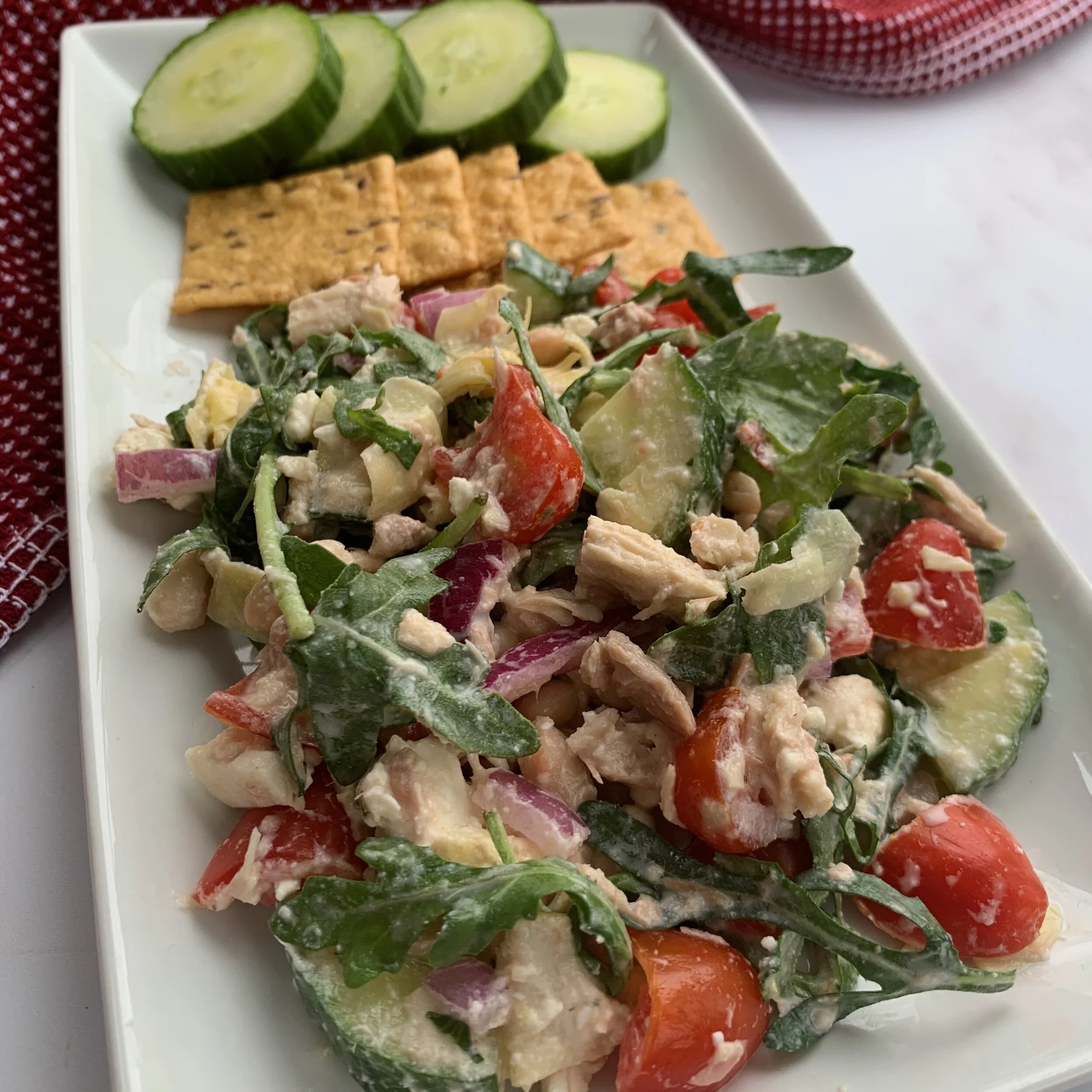 Mediterranean Tuna Salad