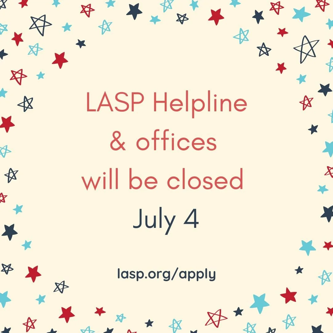 LASP closed July 4