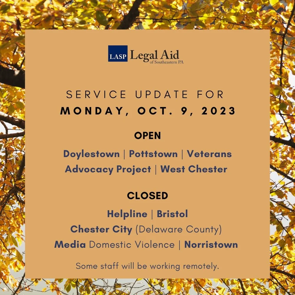 Events — Legal Aid of Southeastern Pennsylvania