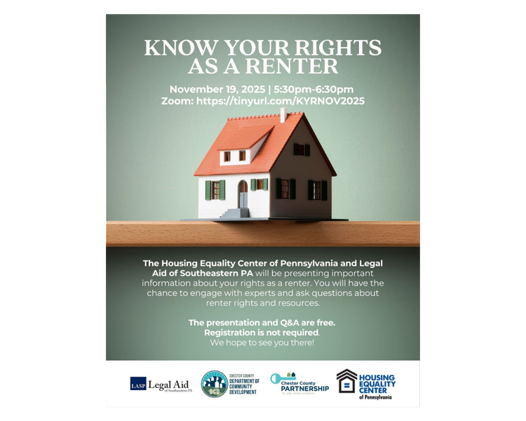 Know Your Rights as a Renter - Virtual information session