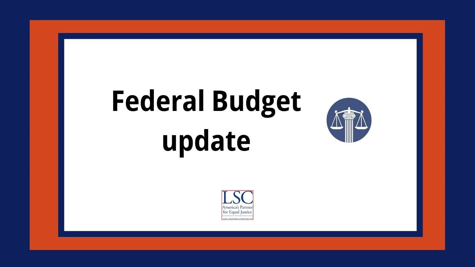 Federal funding update