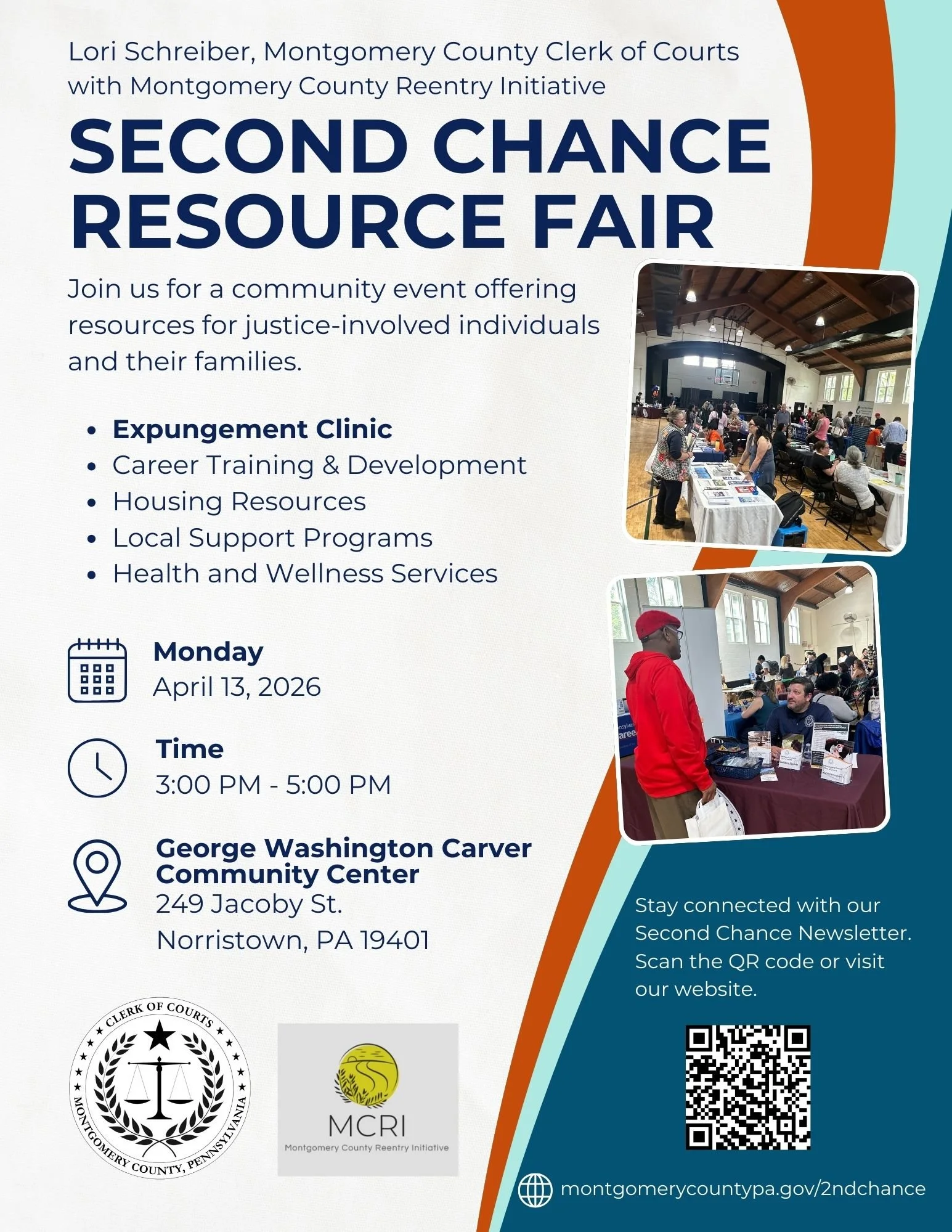 Second Chance Resource Fair and Expungement Clinic  in Norristown