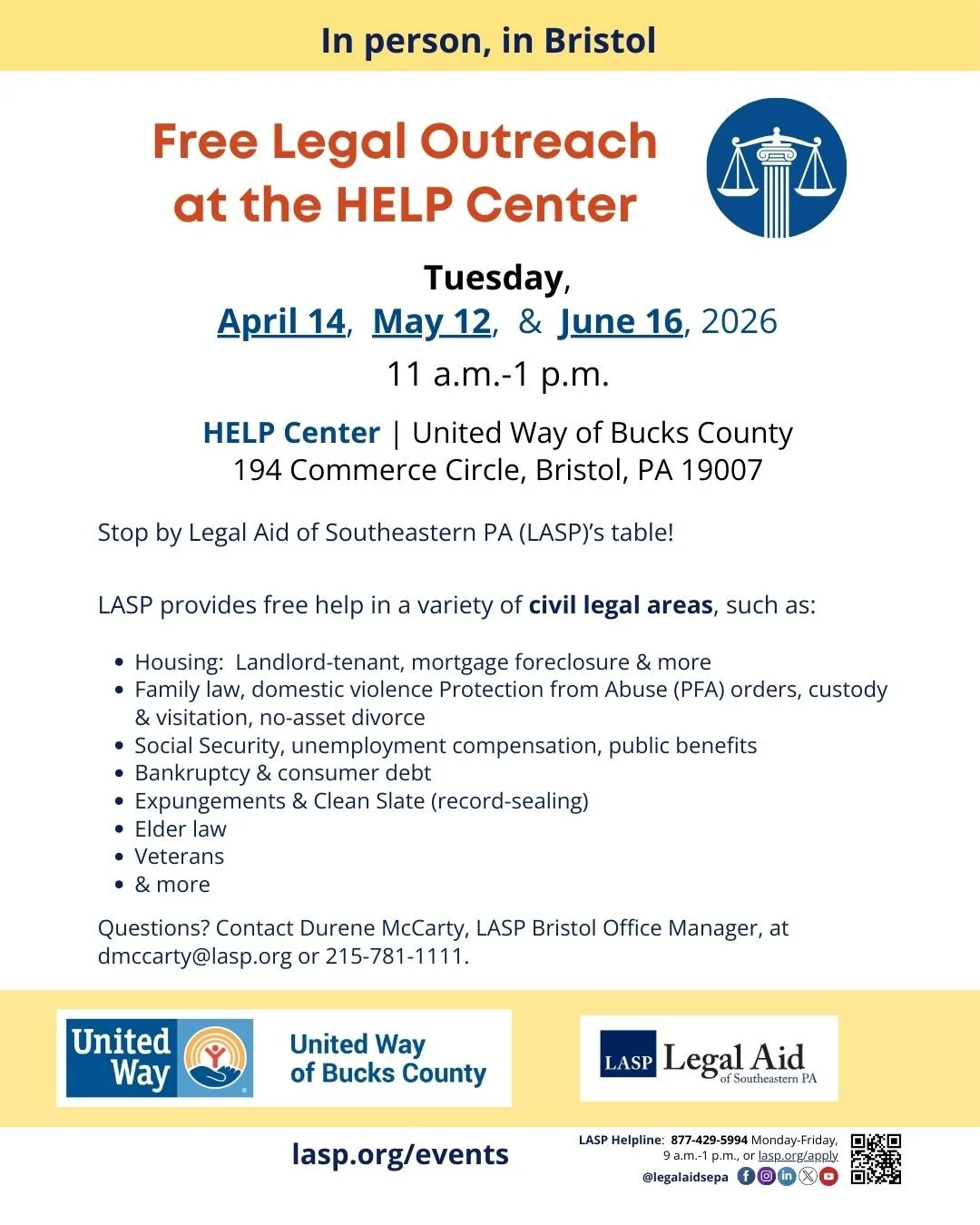 Legal Outreach in Bristol