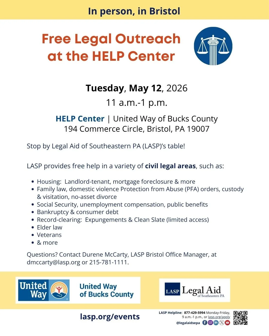 Legal Outreach in Bristol