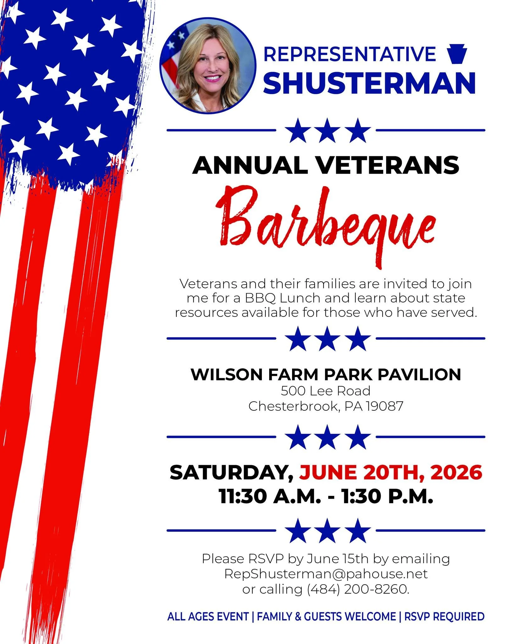 Veterans Barbeque in Chesterbrook