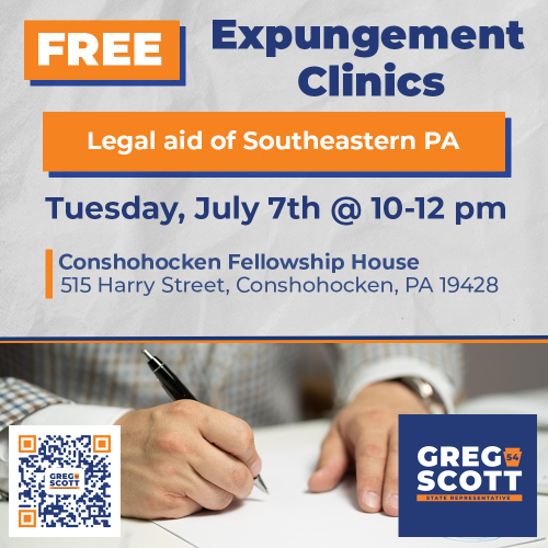 Expungement Clinic in Conshohocken