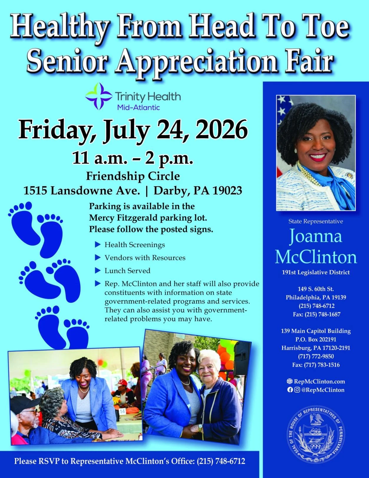 Senior Appreciation Fair in Darby