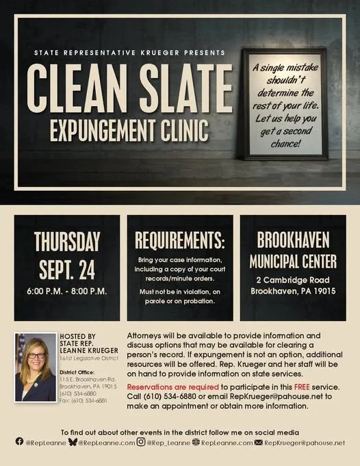 Clean Slate Expungement Clinic in Brookhaven