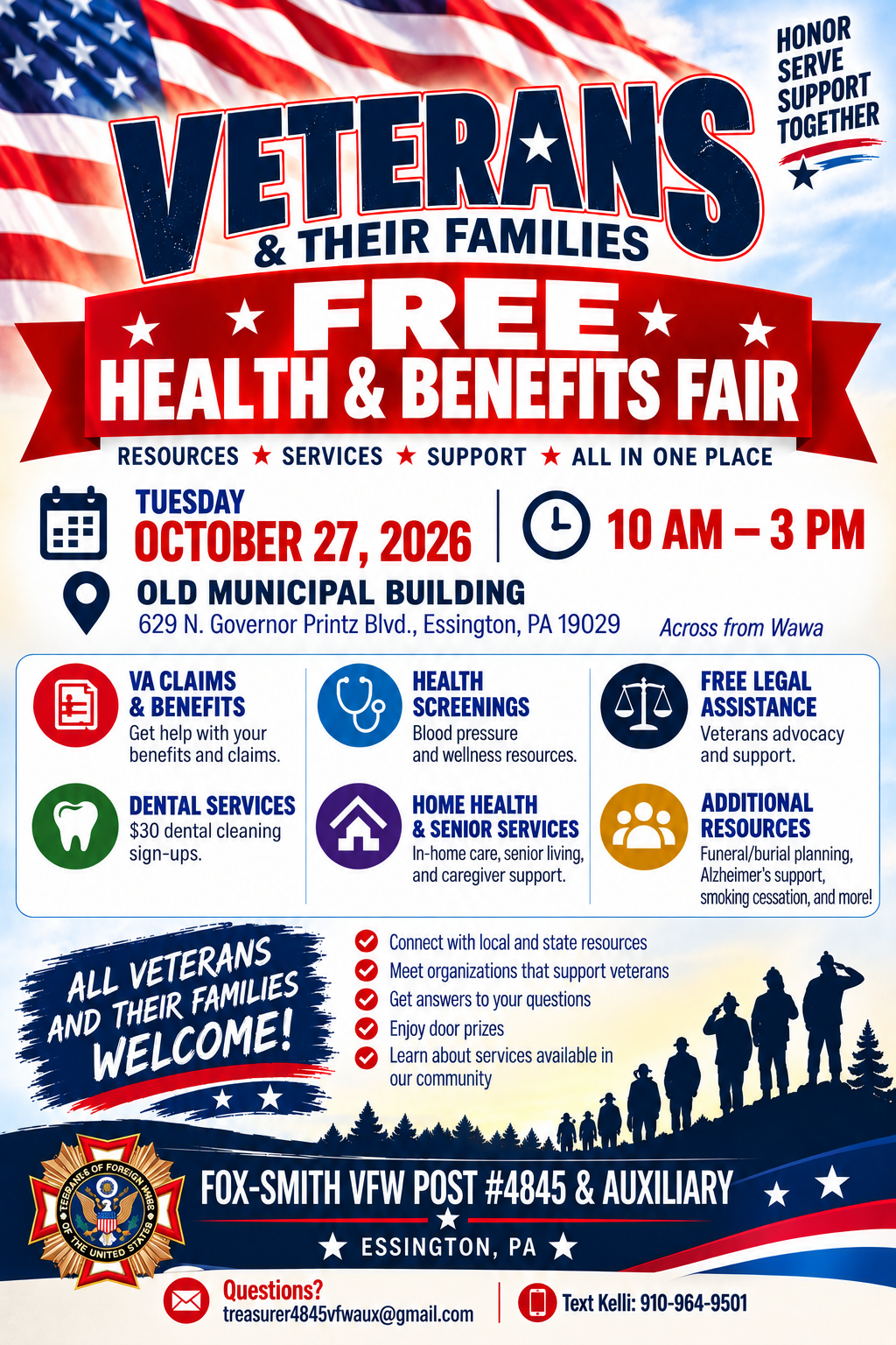 Veterans Health &amp; Benefits Fair in Essington