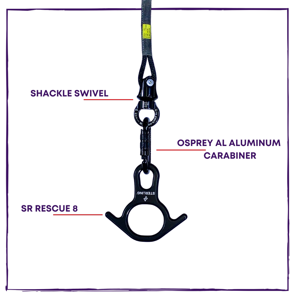 Aerial Silk Hardware Kit Vertical Art Dance