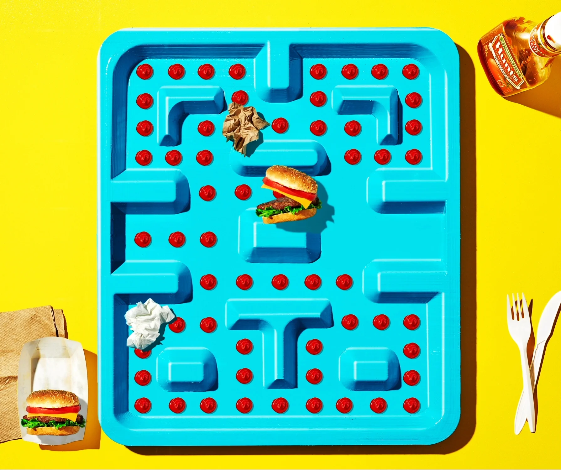 Burger Pac-Man