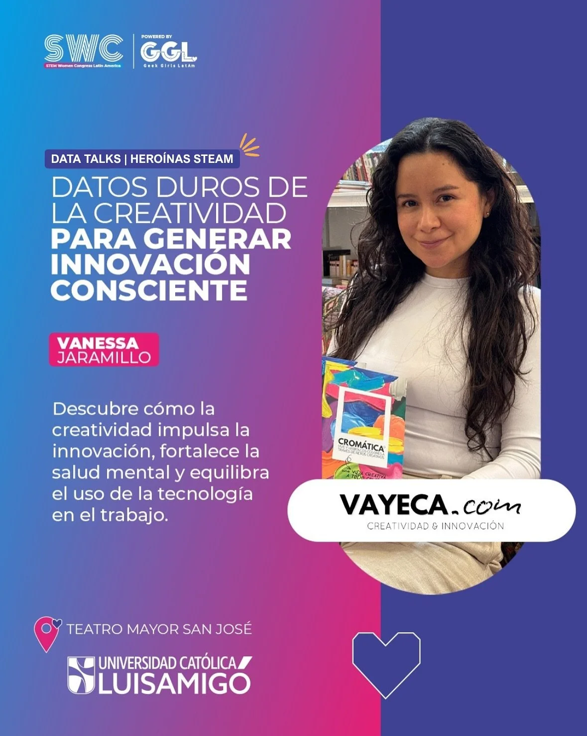 🚨 Medell&iacute;n, prep&aacute;rate para un sacud&oacute;n de ideas.

El 1 de agosto nos vemos en el STEM Women Congress LATAM para hablar de algo que pocas veces se cuenta&hellip;

🔍 &iquest;Sab&iacute;as que existen datos duros que demuestran c&o