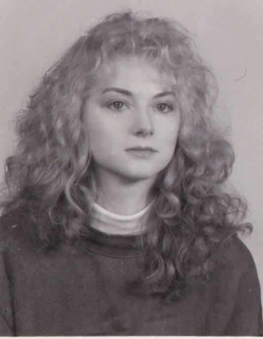 Aneta aged 18, Poland, 1994