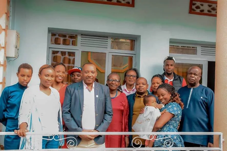  Godefroid at a family gathering in Musanze, Rwanda, 2025 