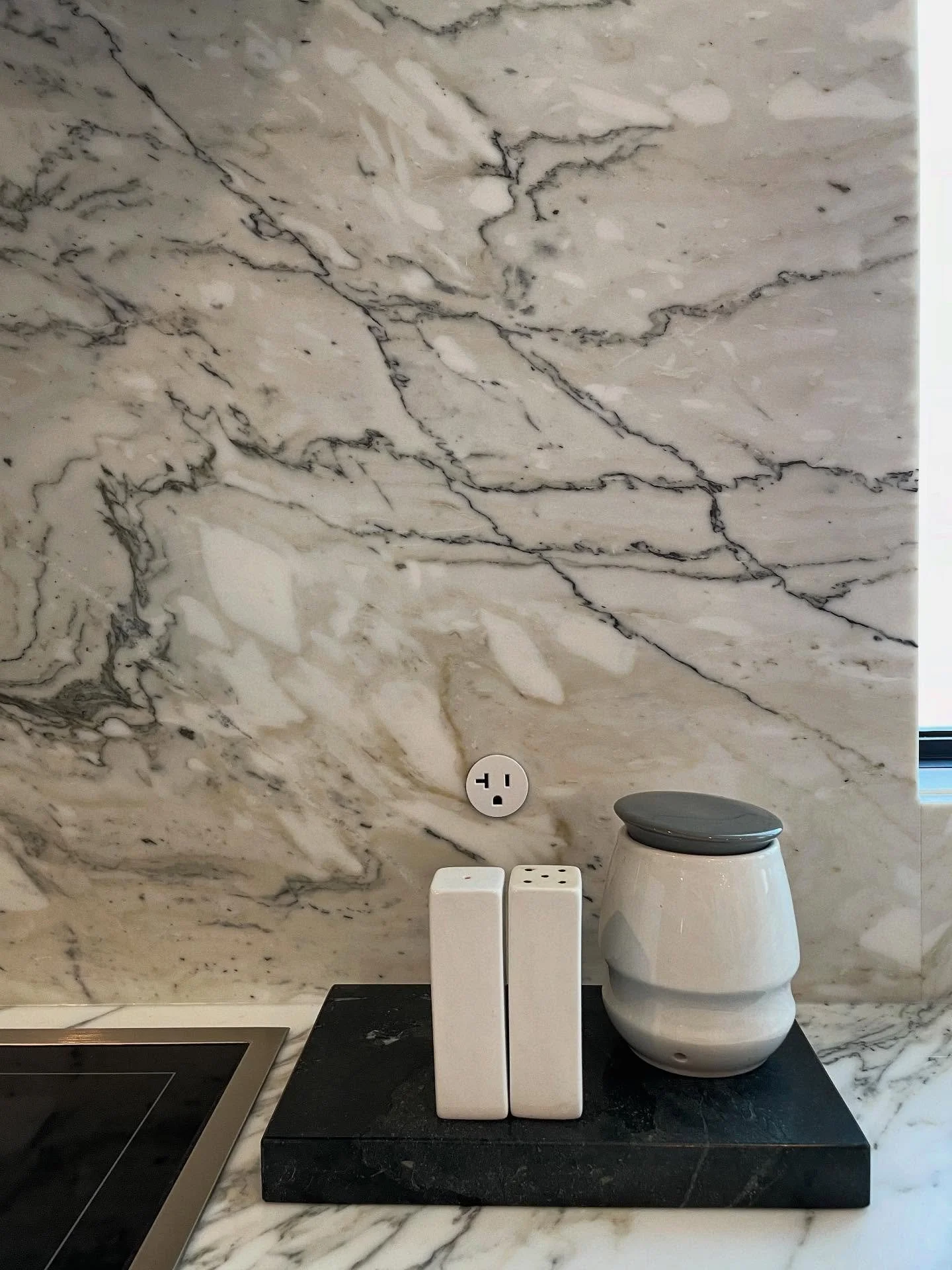 Love the look of the Bocci 22 System outlets but don&rsquo;t love the price tag? We installed these Prado outlets in our Coach Hill renovation and they look just as slick, but have a lower price tag and an easier install. DM us for more info!
