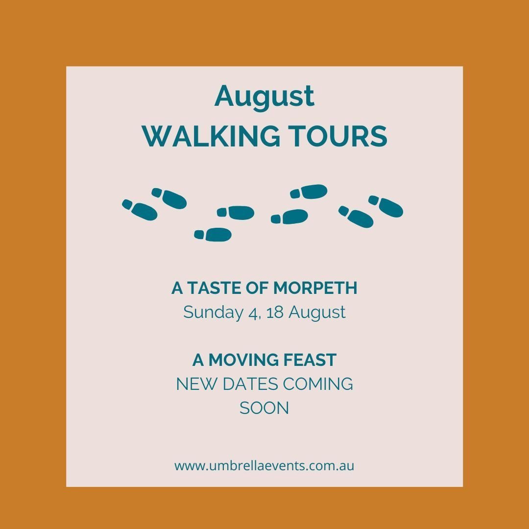A Taste of Morpeth walking tour is the perfect opportunity to: 
✅ discover Morpeth's rich history 
✅ get your steps up 👣 👣 
✅ taste local wines &amp; delicious Tapas
✅ support local businesses 
Book now for August  https://bit.ly/3SkZ1vN @mymaitlan