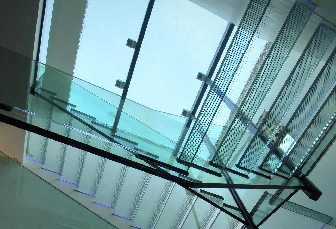 Hanging Glass Stair