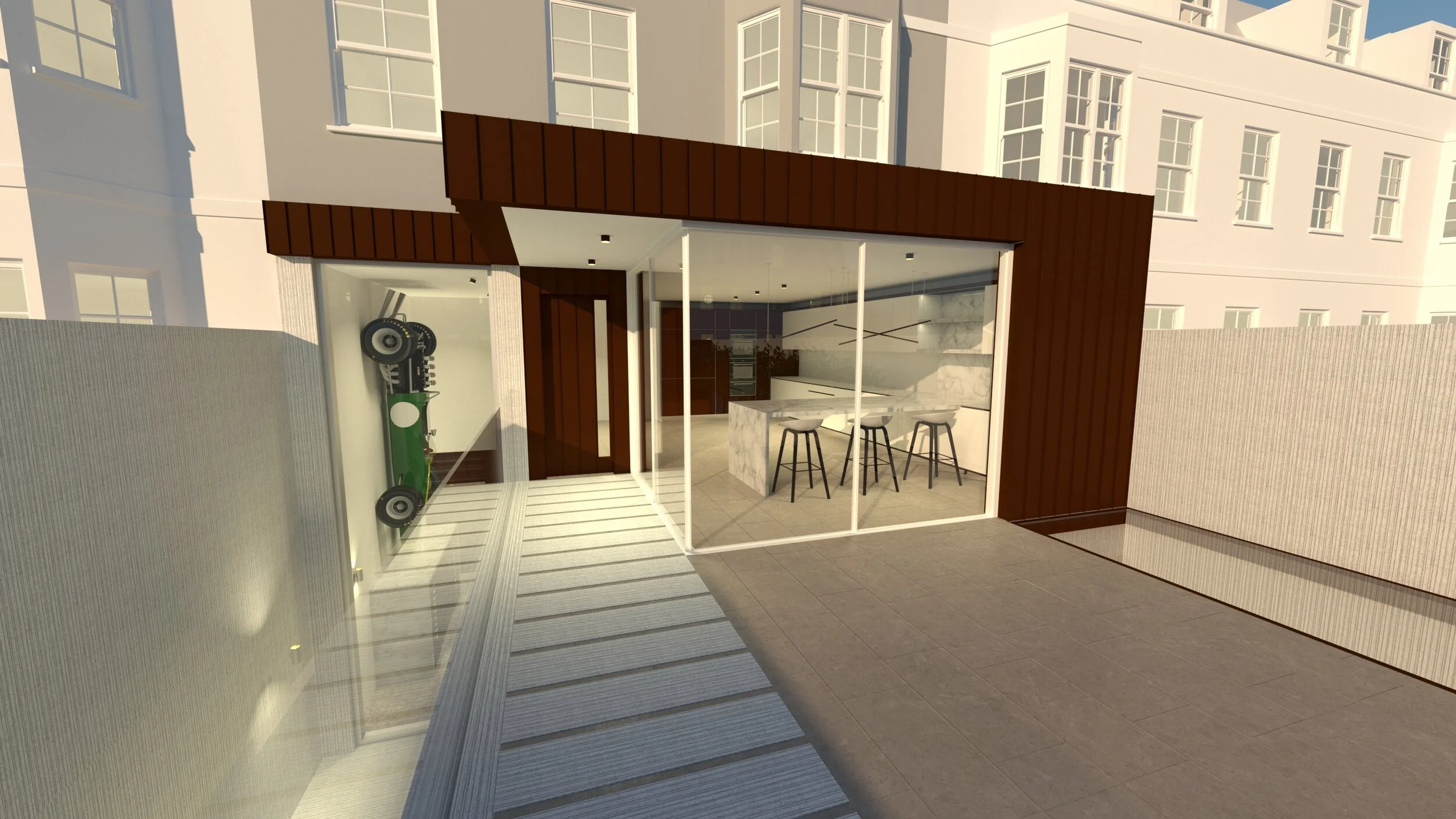 Cheltenham Townhouse Extension and Refurbishment — CHARLES MULLINEUX