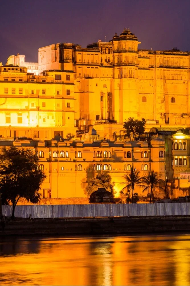The perfect spot for sunset in Udaipur