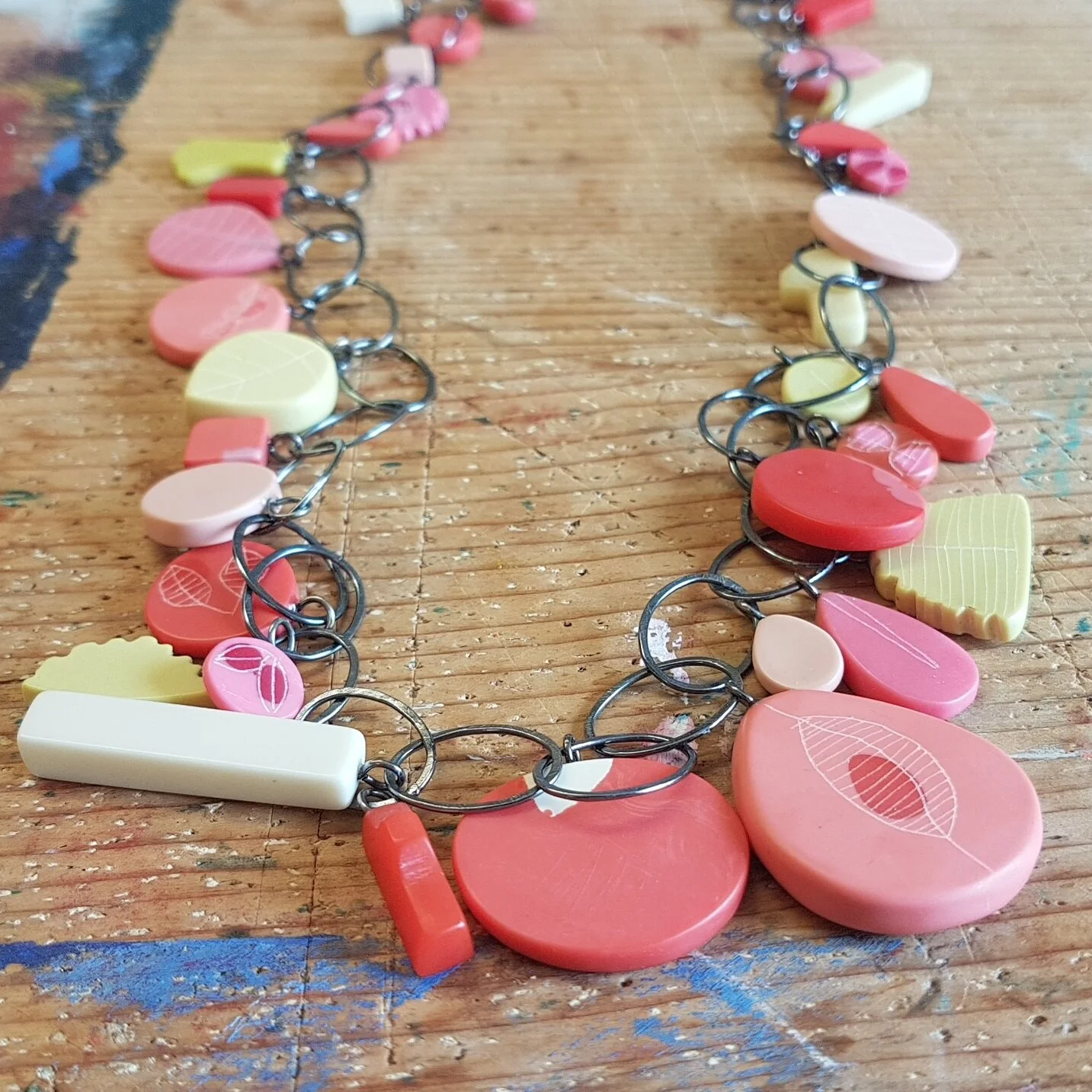 necklace multi charm pinks 1.jpg