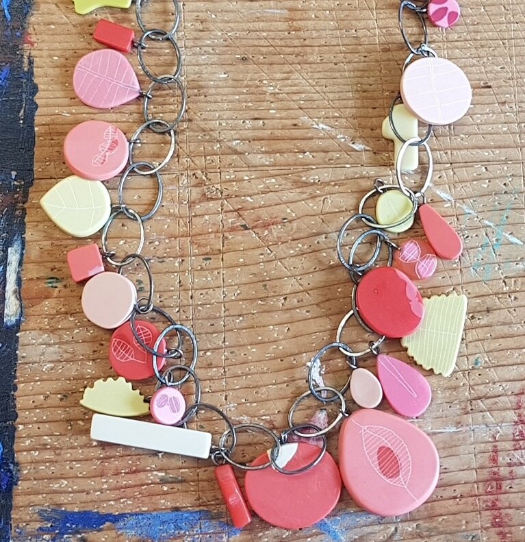 necklace multi charm pinks 5.jpg