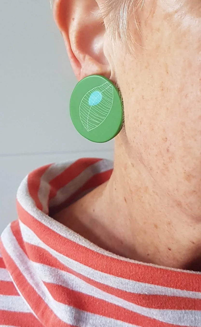 model earrings extra large round stud green 2.jpg