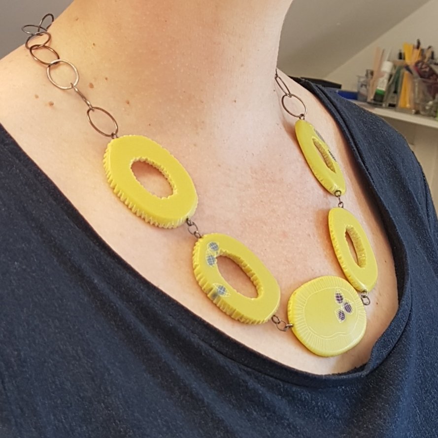 necklace mismatch oval bloom sulphur yellow plum grey model1.jpg