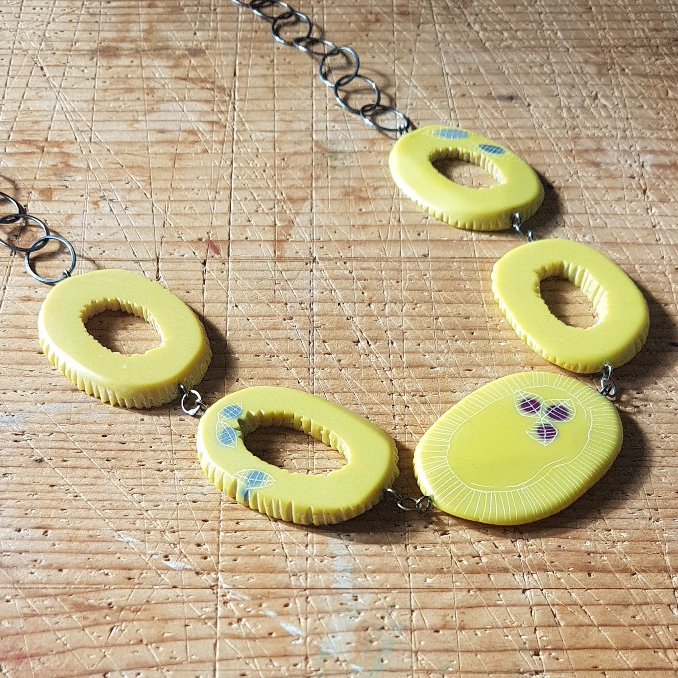 necklace mismatch oval bloom sulphur yellow plum grey 5.jpg