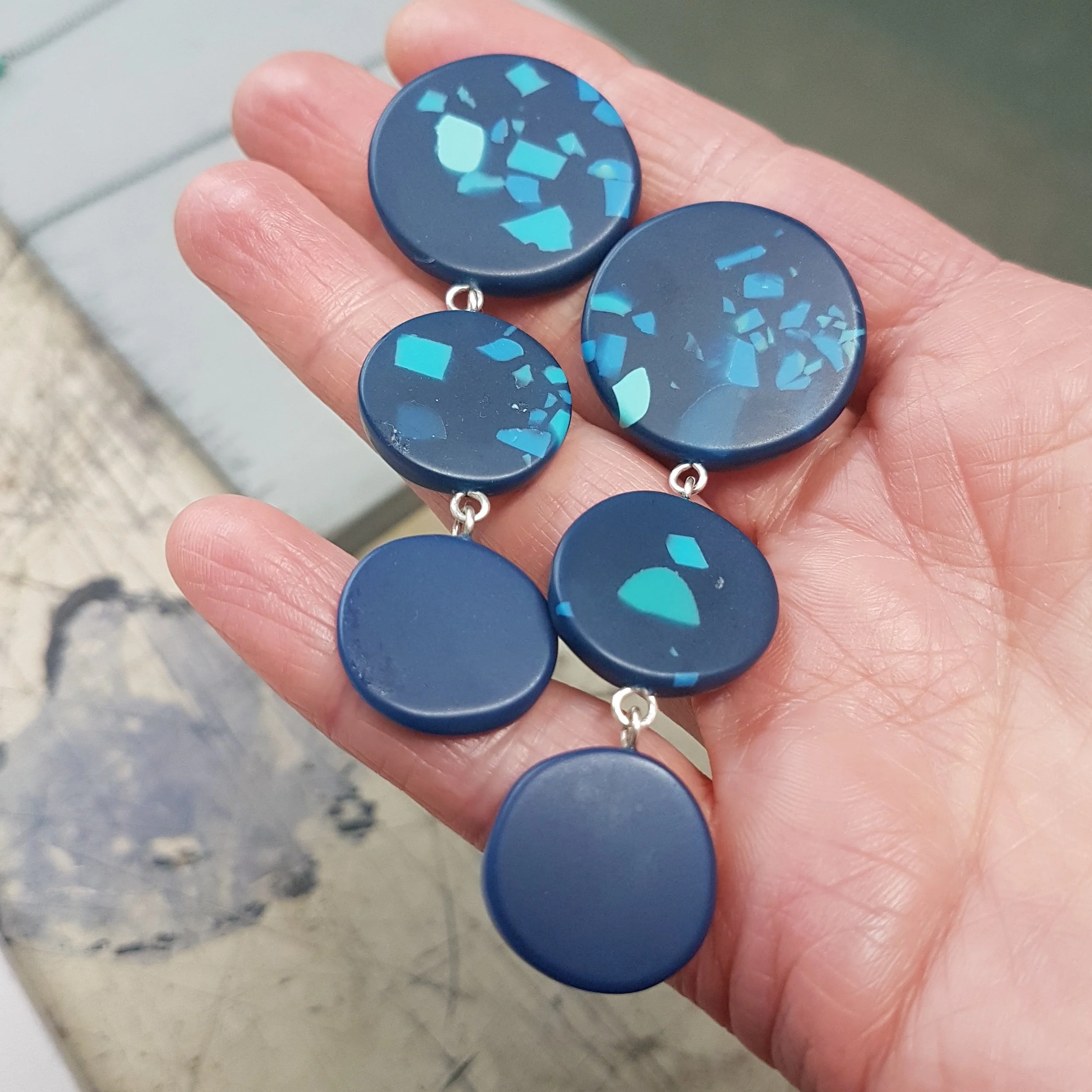 earrings triple drop blue 2.jpg