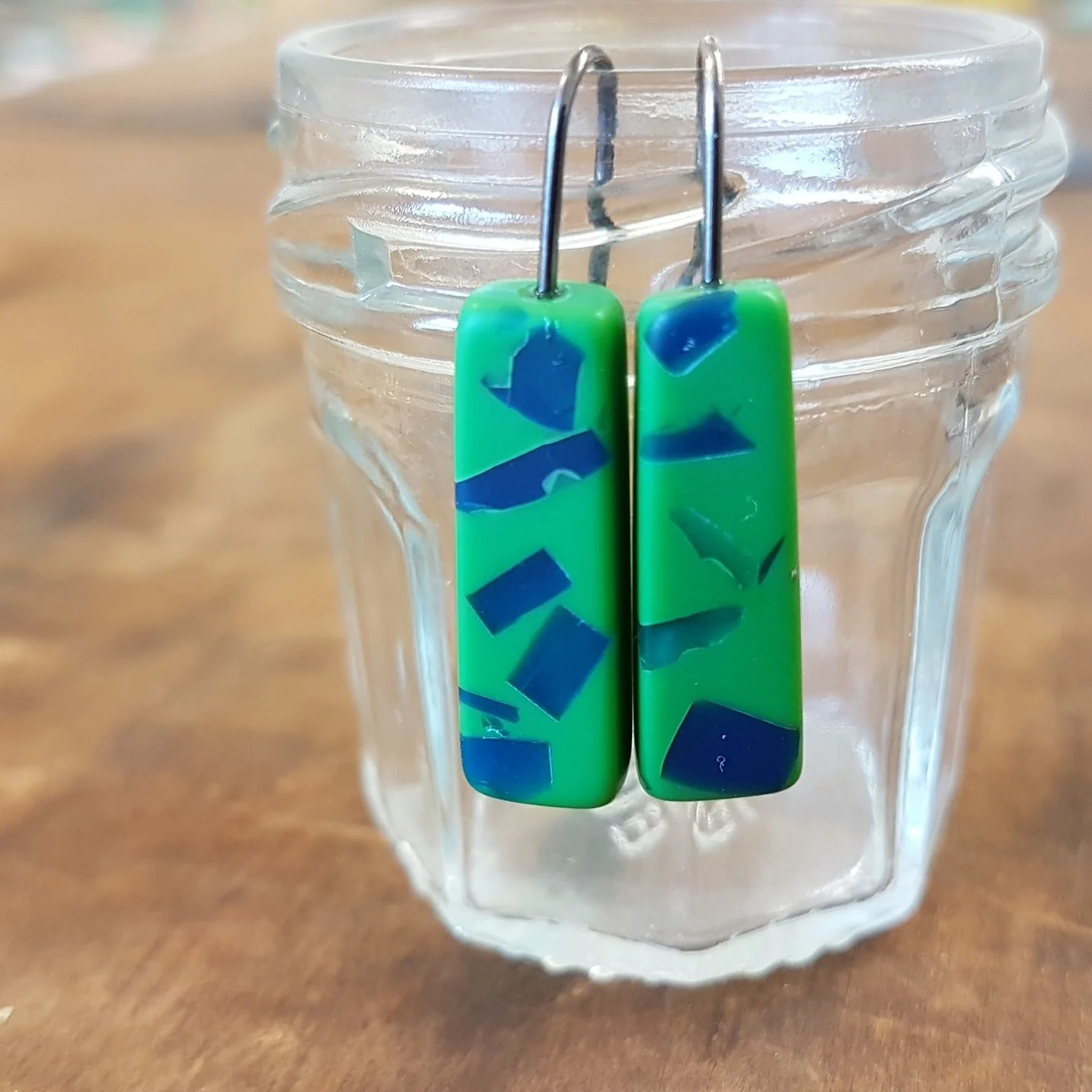 green speckle little bar drops