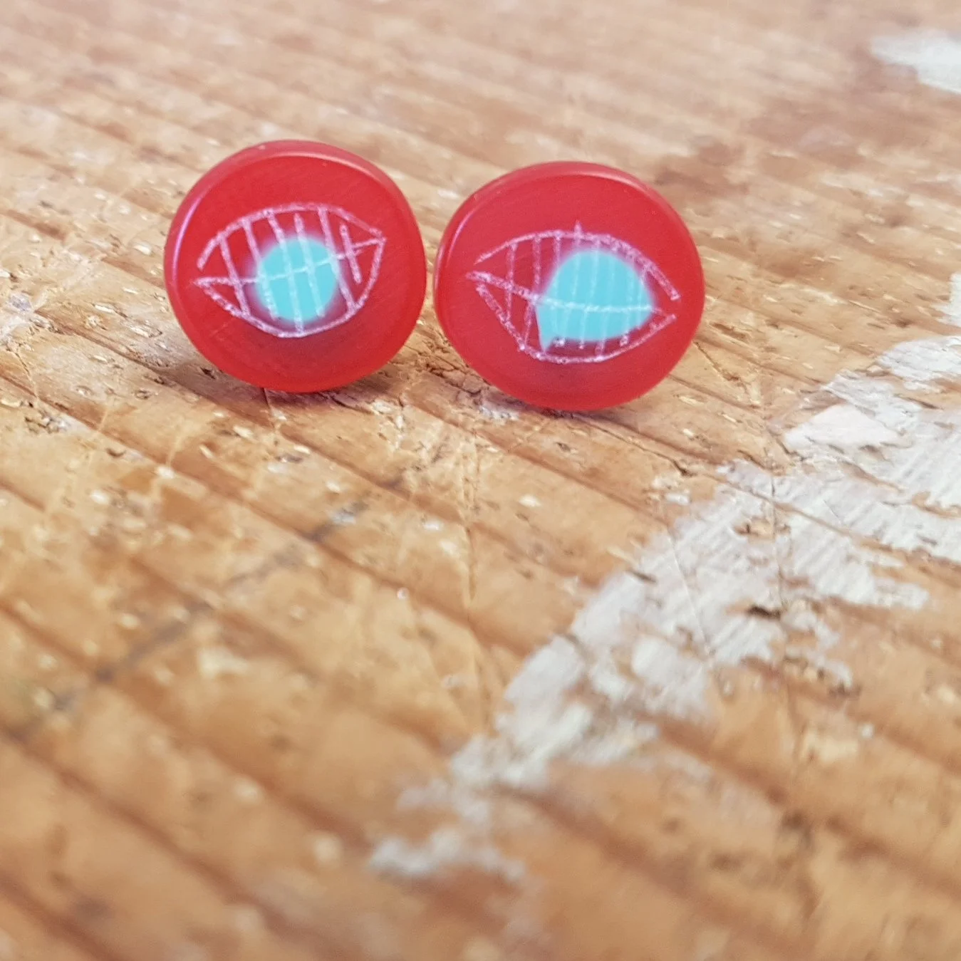 EARRINGS mini round studs red turq.jpg