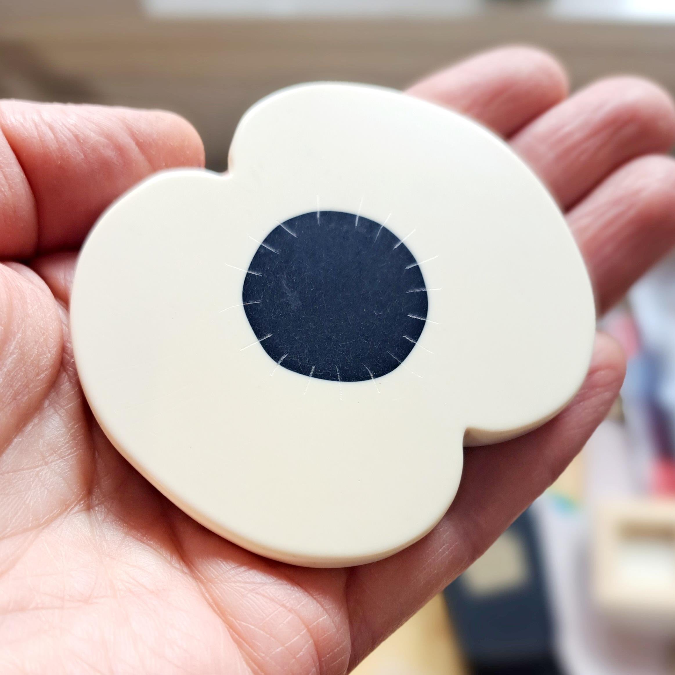 poppy brooch