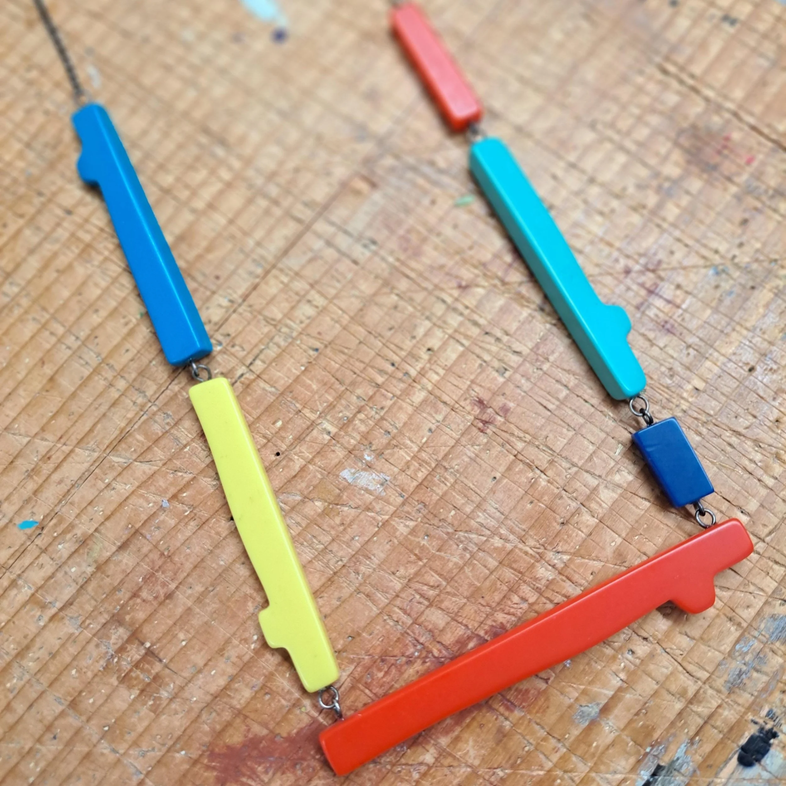 long multi twig necklace