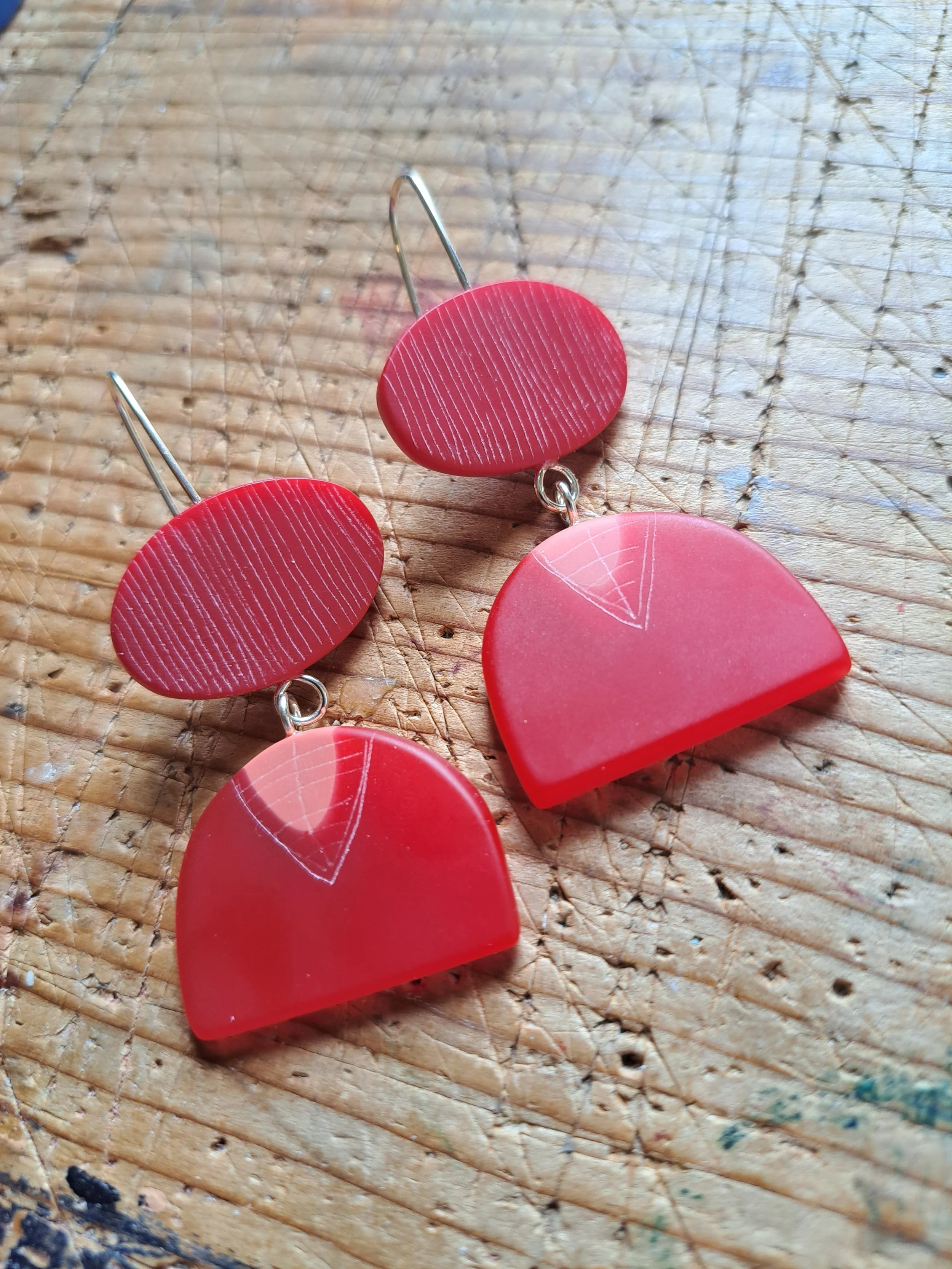 earrings double drop red mix.jpg