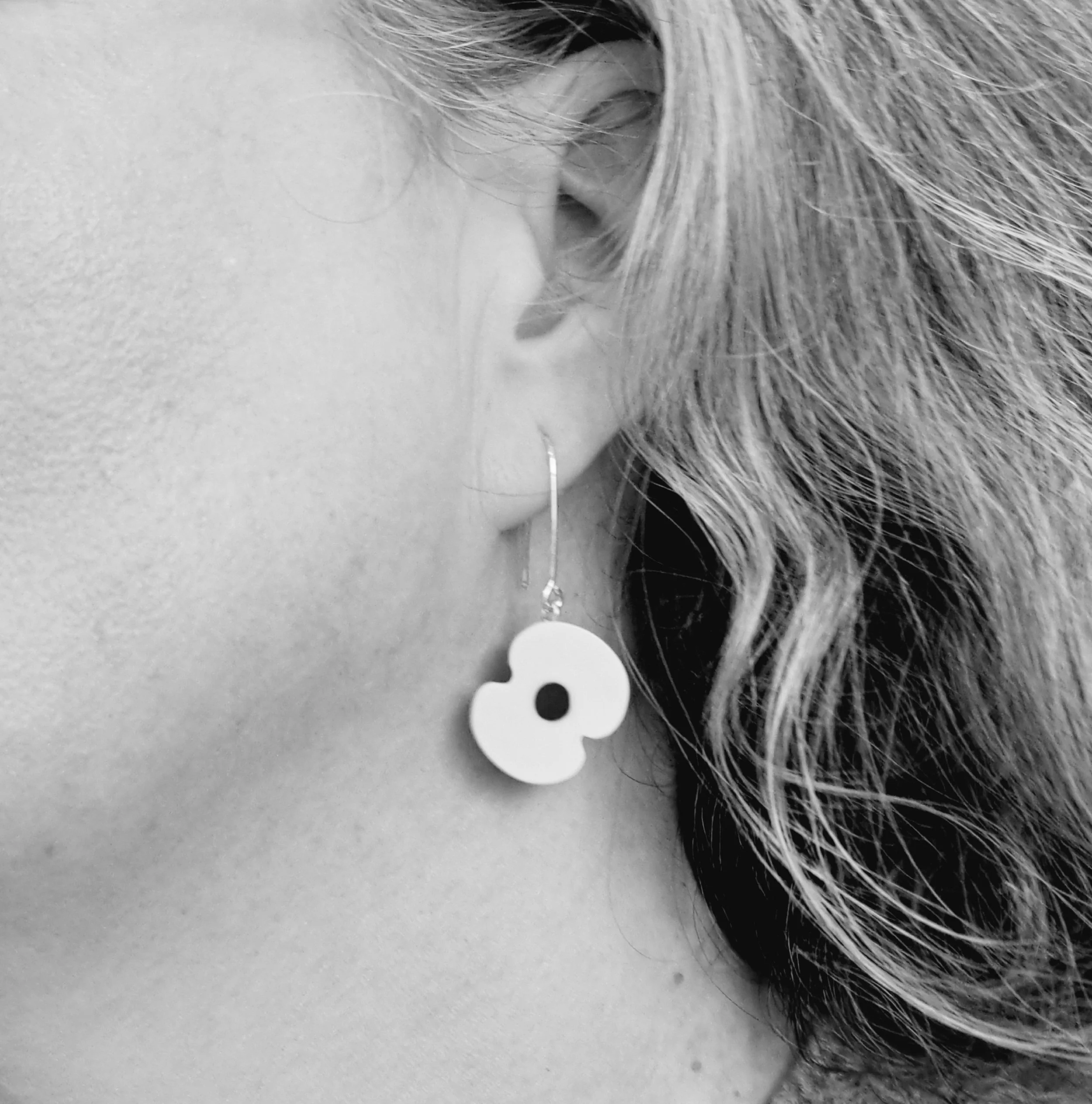 poppy drop earrings
