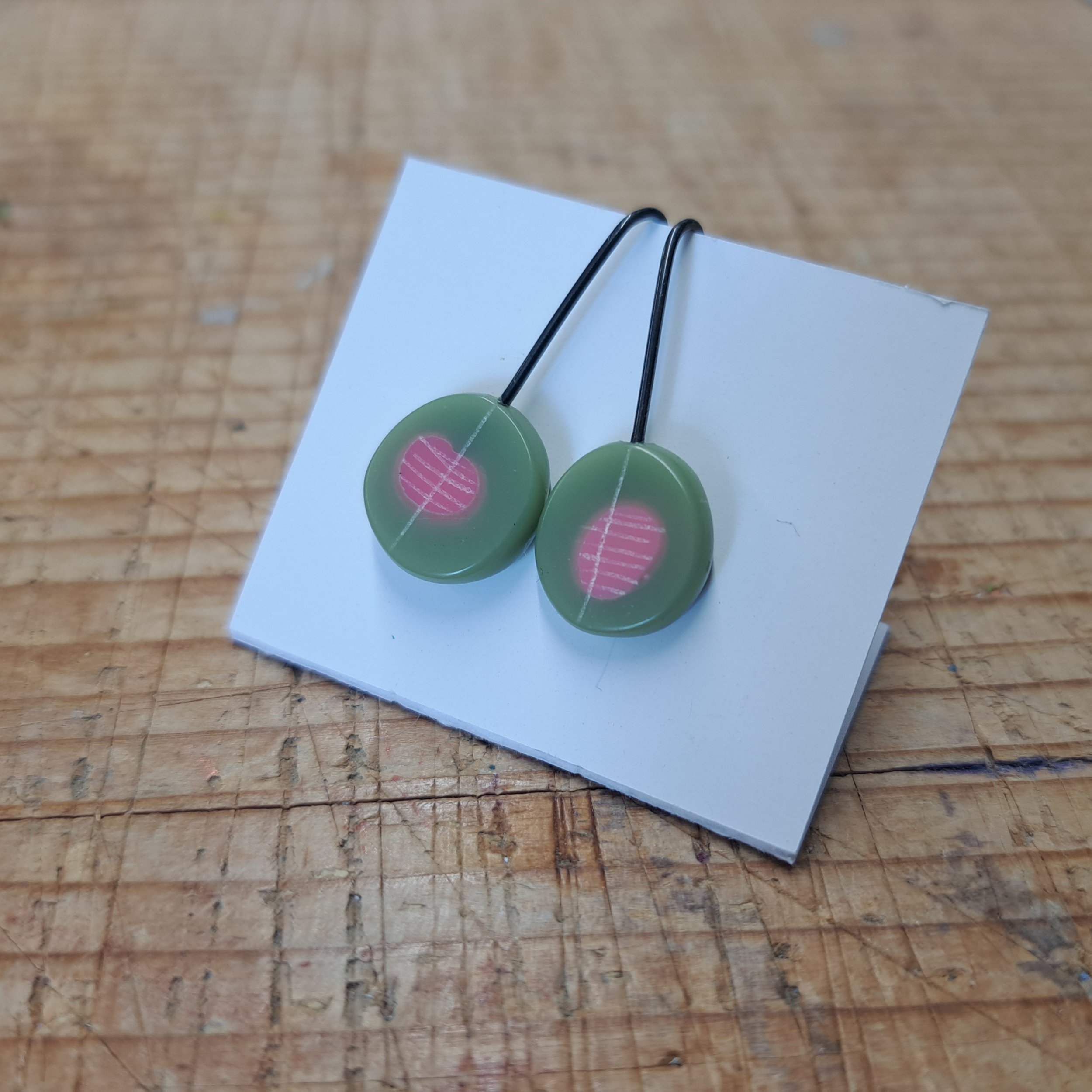 Olive Mini round drops