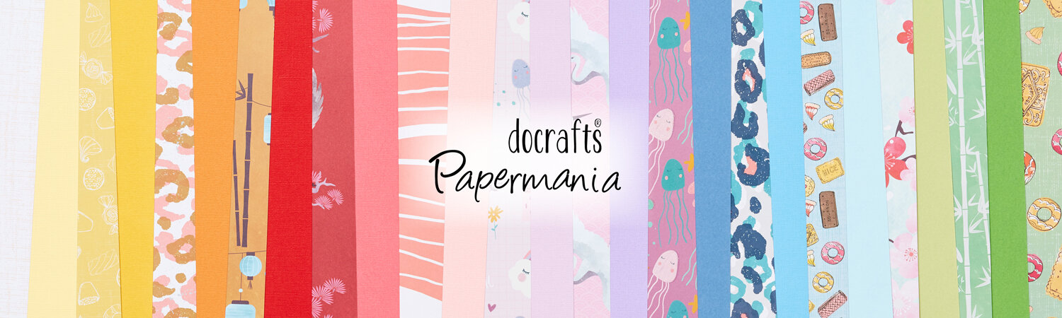 50pk Docrafts Papermania Craft Premium Paperstock 12 x 12" Eastern Opulence 