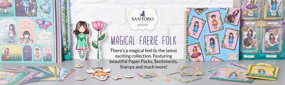 docrafts Santoro Gorjuss A4 Ultimate Die-cut and Paper Pack Faerie Folk for sale online