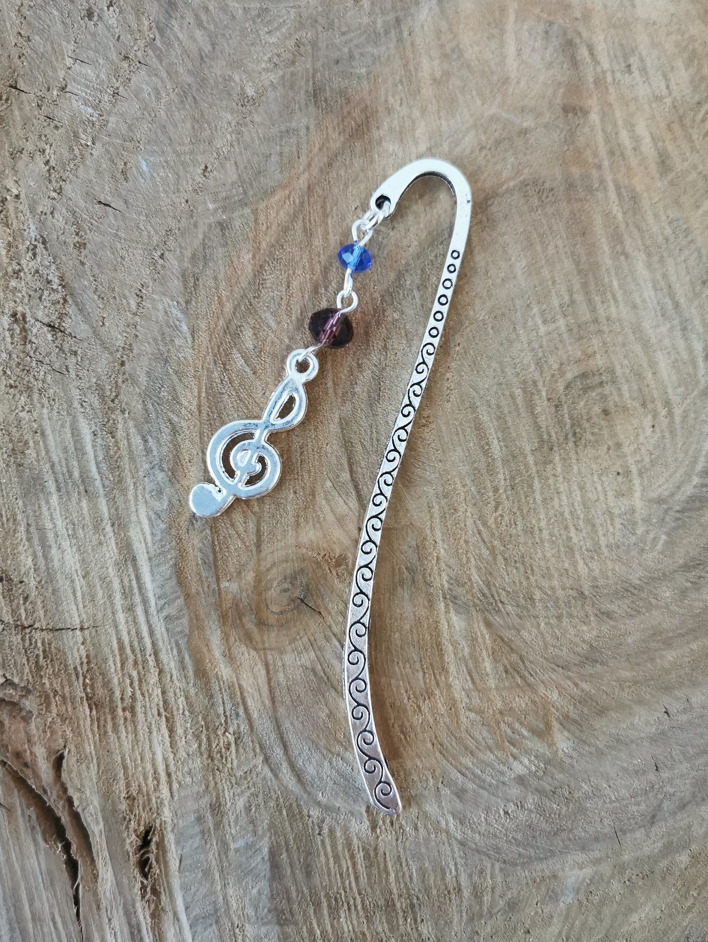 Treble clef bookmark