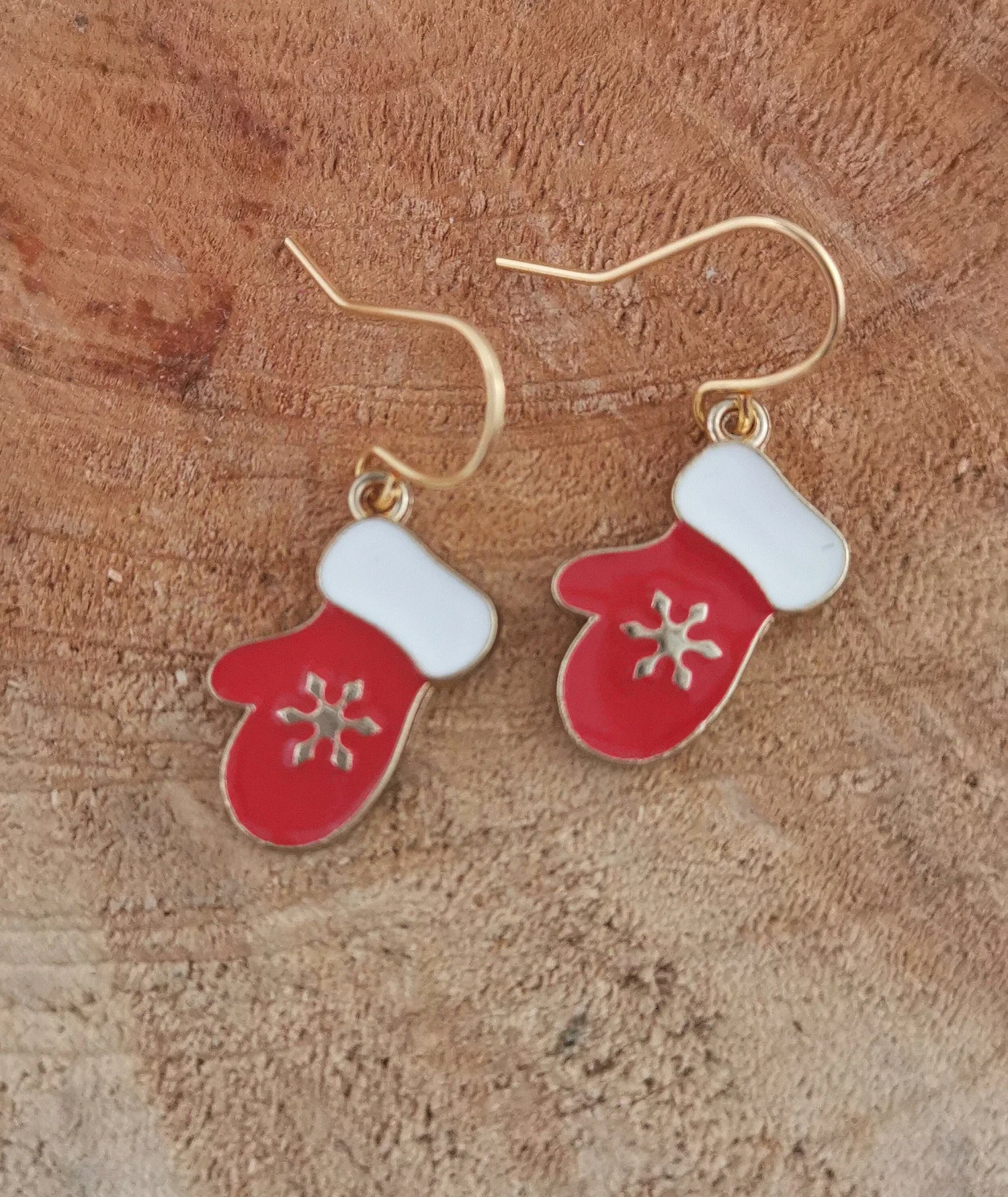 Cute Christmas Earrings Cute Christmas Christmas Mitten Earrings