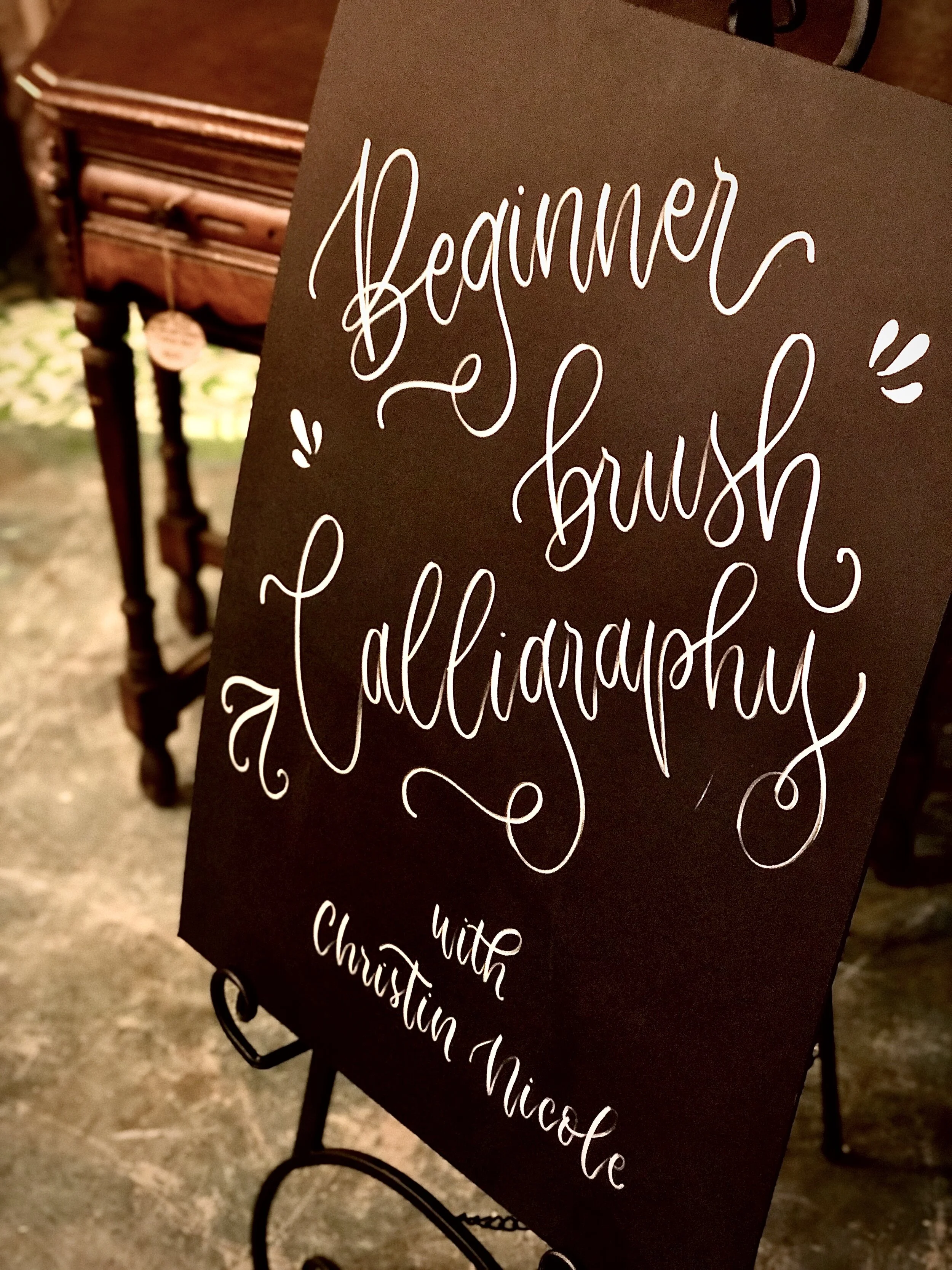Beginner Brush Pen Calligraphy
