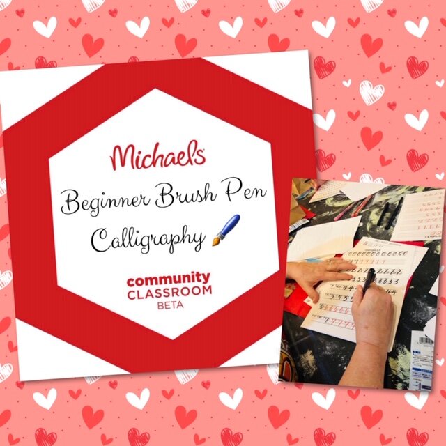 Michaels - Beginner Brush Pen Calligraphy