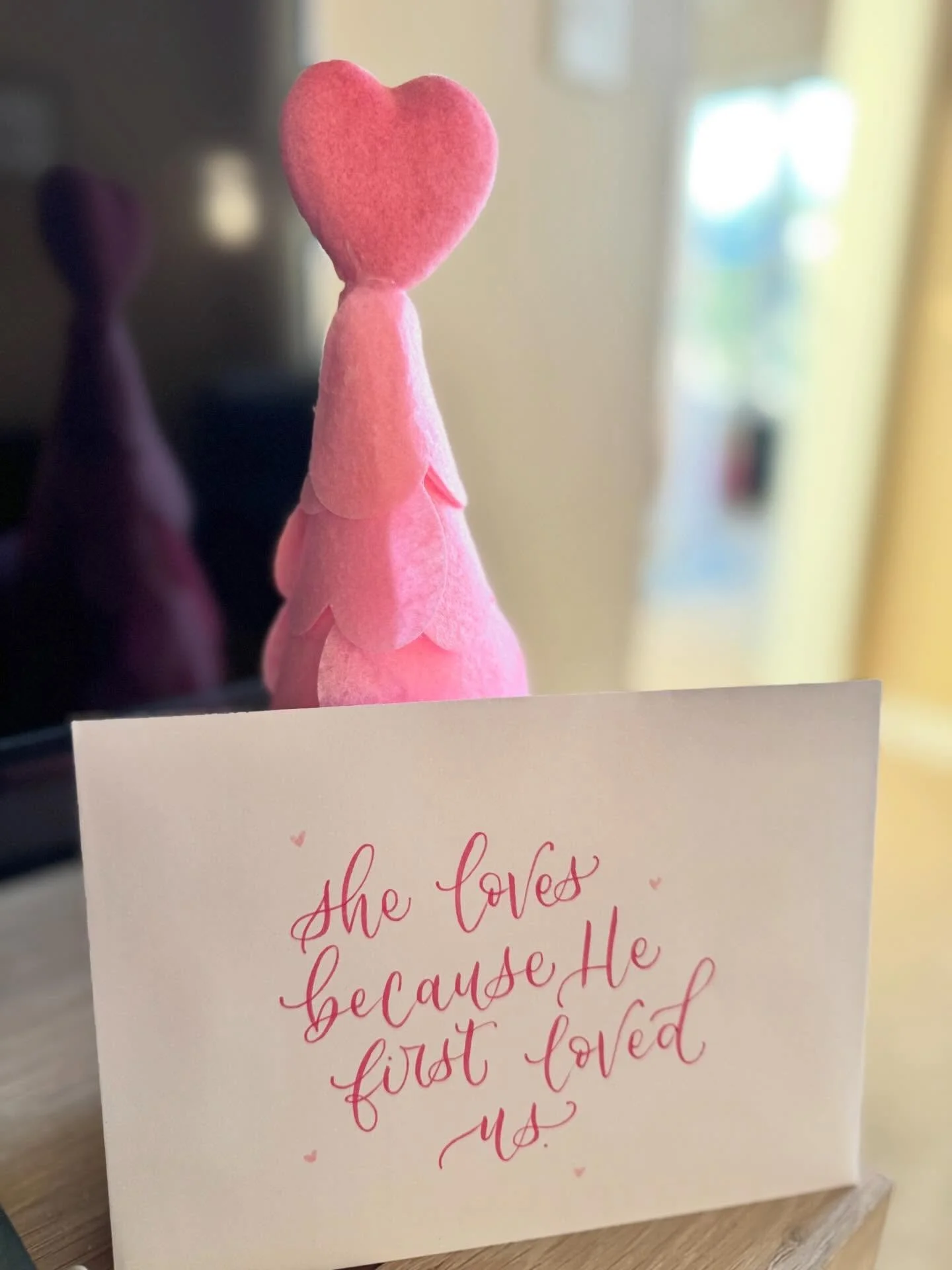 The only reason I love or have any idea of how to do so is because Jesus loved me first. Praise God for His blueprint and for making us image bearers of His glorious reflection. 💕

&ldquo;Dear friends, let us love one another, for love comes from Go