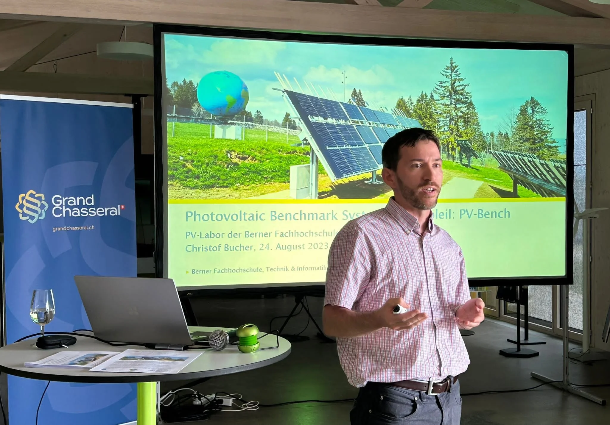 Drei Monate Pilotprojekt 'PV-Bench 23-24 Mont-Soleil'