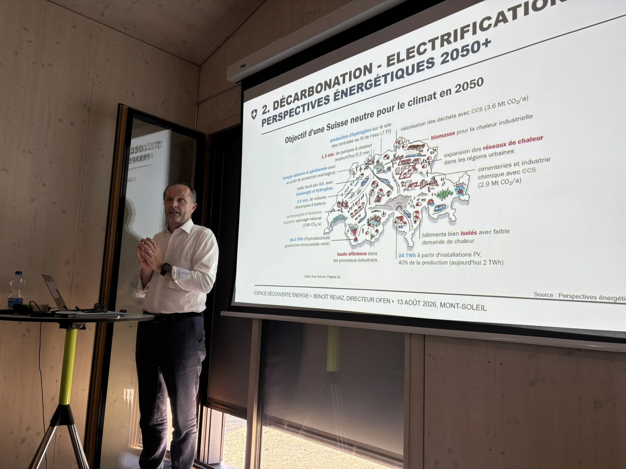 Transition énergétique : Mont-Soleil réunit décideurs politiques et experts autour des défis actuels.