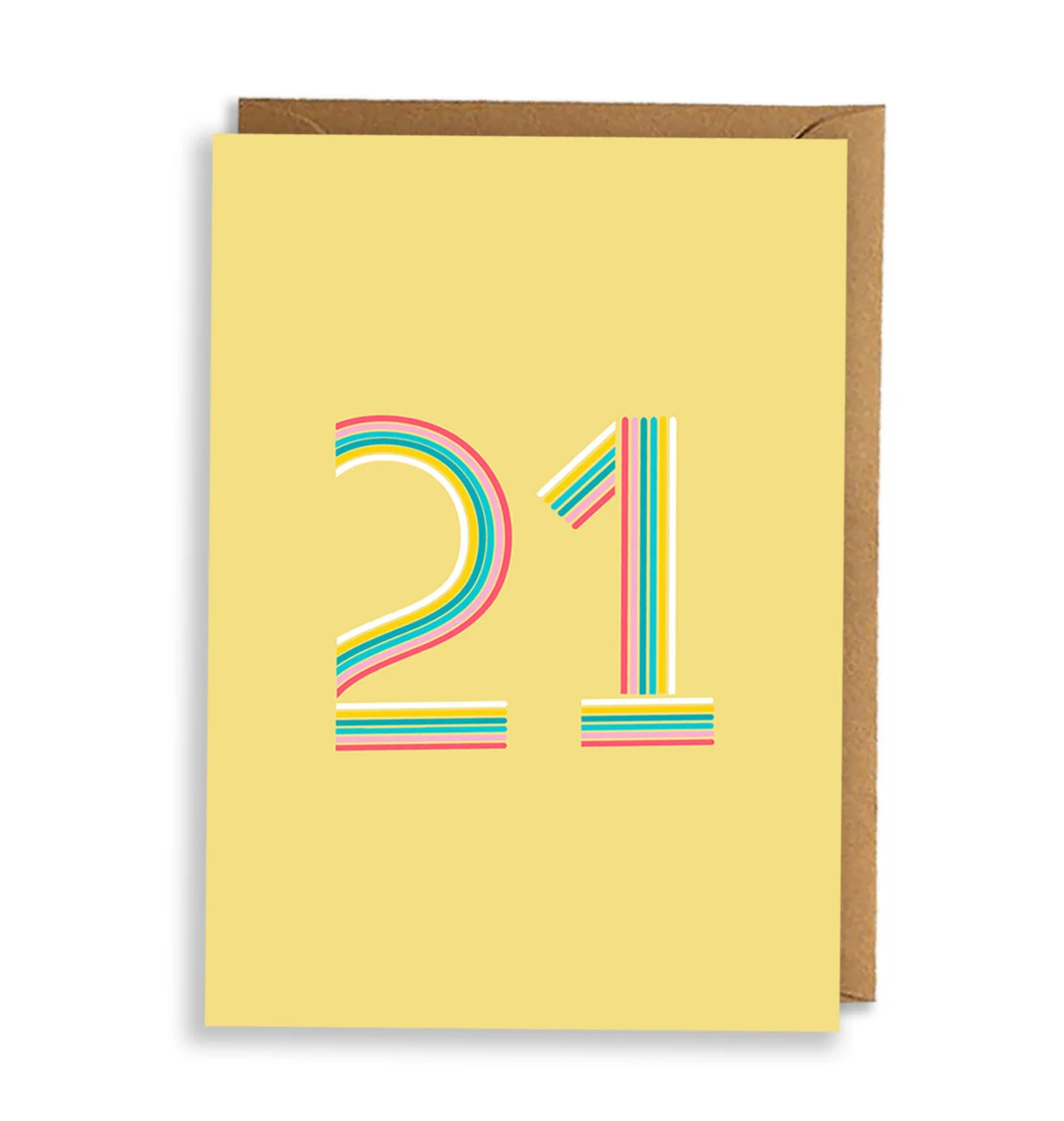 21st Birthday Card