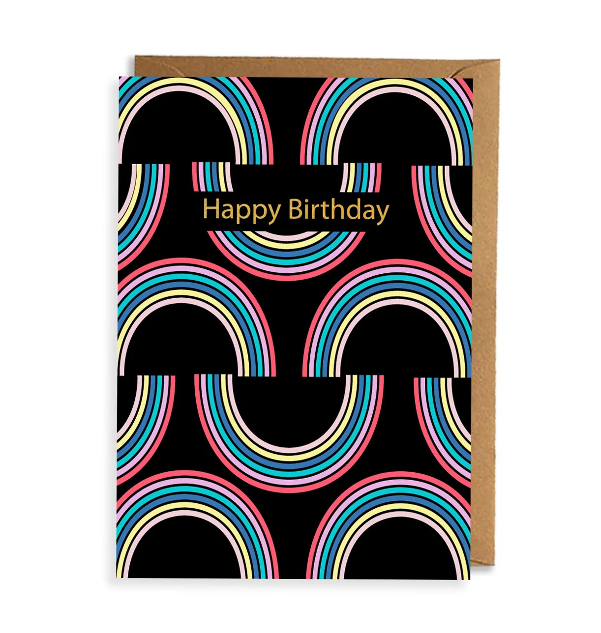 Cool Birthday Card Rainbow