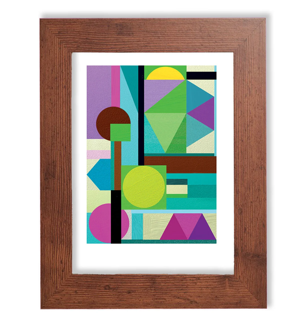 Lovely Abstract Art, Bexi Cards, print.