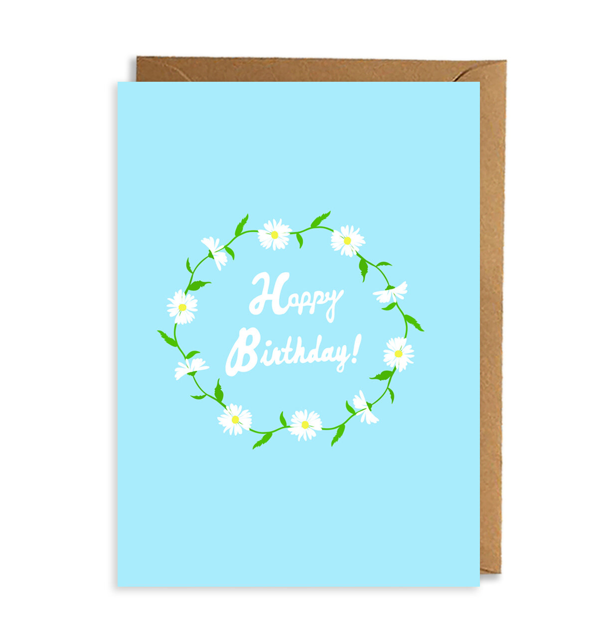 10028 Daisy Chain Happy Birthday Card Blue.jpg